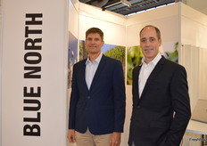 Eddie Vienings and David Farrell from Blue North who had a stand for the first time. The company has a new management system called SHERPA to accompany the other services - Strategy Development, Practical Implementation, Supply-chain Improvement, Performance Indicators and Applied Research and Evaluation.